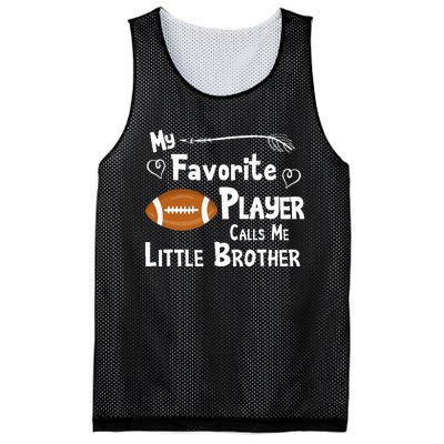 Favorite Player Little Brother Football Mesh Reversible Basketball Jersey Tank