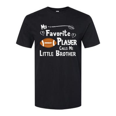 Favorite Player Little Brother Football Softstyle CVC T-Shirt