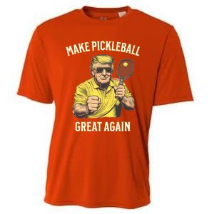 Funny Pickleball Lovers Graphics Pickle Ball Dad Grandad Gift Cooling Performance Crew T-Shirt