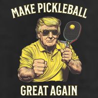 Funny Pickleball Lovers Graphics Pickle Ball Dad Grandad Gift 7 Panel Mesh Trucker Snapback Hat