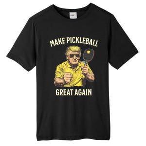 Funny Pickleball Lovers Graphics Pickle Ball Dad Grandad Gift Tall Fusion ChromaSoft Performance T-Shirt