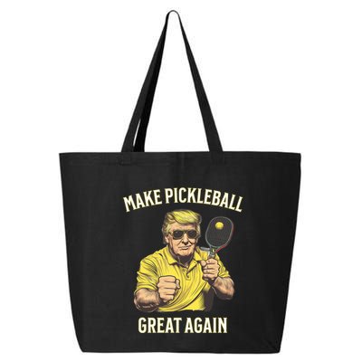 Funny Pickleball Lovers Graphics Pickle Ball Dad Grandad Gift 25L Jumbo Tote