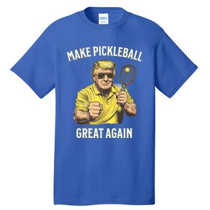 Funny Pickleball Lovers Graphics Pickle Ball Dad Grandad Gift Tall T-Shirt