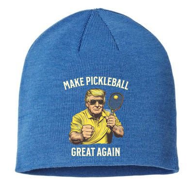 Funny Pickleball Lovers Graphics Pickle Ball Dad Grandad Gift Sustainable Beanie