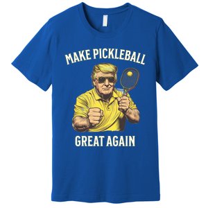 Funny Pickleball Lovers Graphics Pickle Ball Dad Grandad Gift Premium T-Shirt