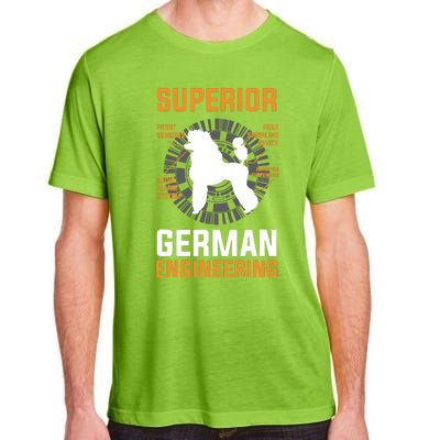 Funny Poodle Lover Tees Superior German Engineering Adult ChromaSoft Performance T-Shirt