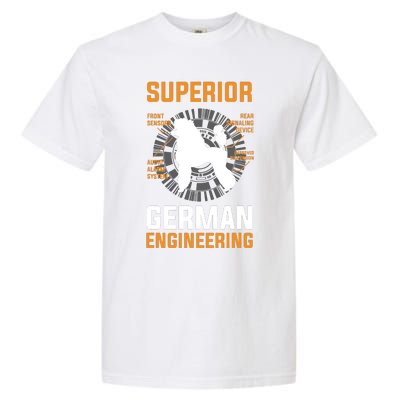 Funny Poodle Lover Tees Superior German Engineering Garment-Dyed Heavyweight T-Shirt