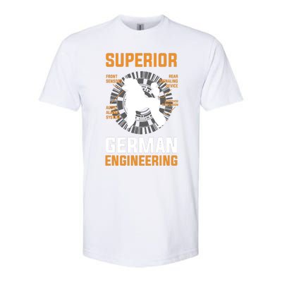 Funny Poodle Lover Tees Superior German Engineering Softstyle CVC T-Shirt