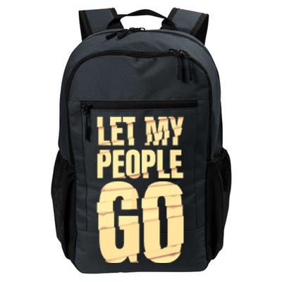 Funny Passover Let My People Go Jewish Seder Family Daily Commute Backpack