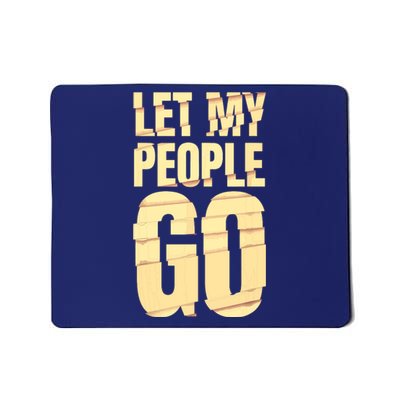 Funny Passover Let My People Go Jewish Seder Family Mousepad