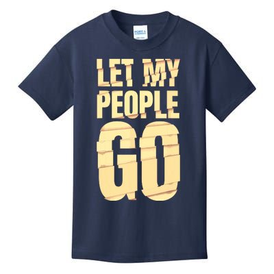 Funny Passover Let My People Go Jewish Seder Family Kids T-Shirt