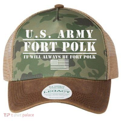 Fort Polk Louisiana Tigerland It Will Always Be Ft. Polk Legacy Tie Dye Trucker Hat