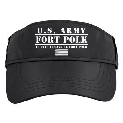Fort Polk Louisiana Tigerland It Will Always Be Ft. Polk Adult Drive Performance Visor