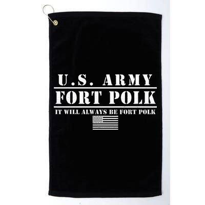 Fort Polk Louisiana Tigerland It Will Always Be Ft. Polk Golf Towel