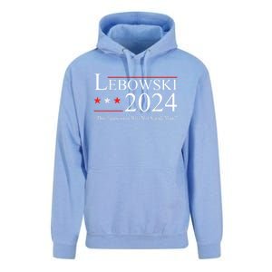 Funny Political Lebowski Political Election Vote 2024 Unisex Surf Hoodie