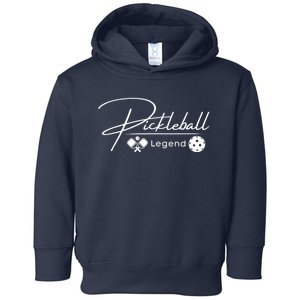 Funny Pickleball Legend Player Toddler Hoodie