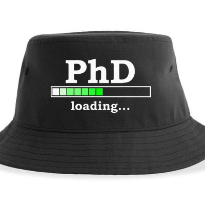 Future Phd Loading Funny Phinished Promotion Gift Sustainable Bucket Hat
