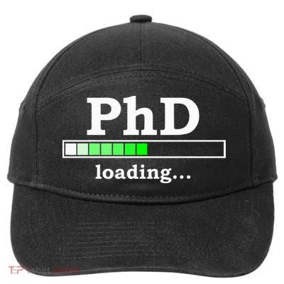 Future Phd Loading Funny Phinished Promotion Gift 7-Panel Snapback Hat