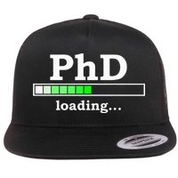 Future Phd Loading Funny Phinished Promotion Gift Flat Bill Trucker Hat