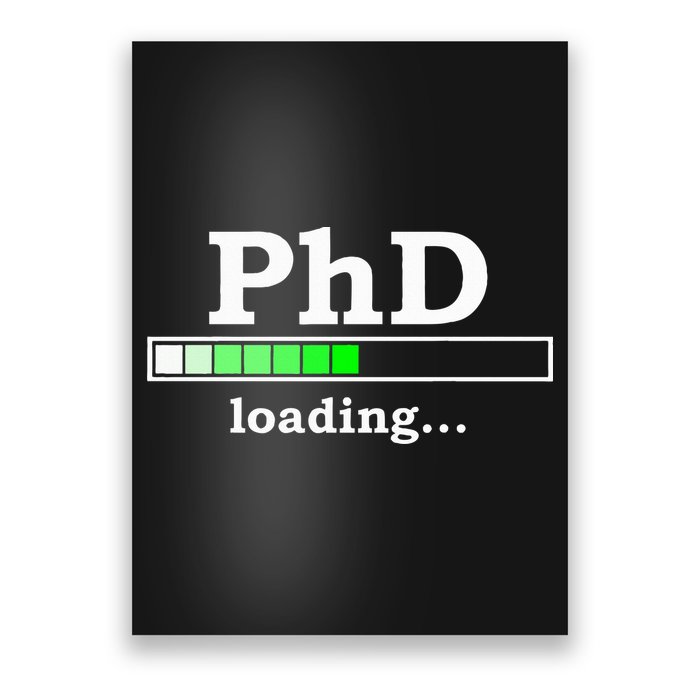 Future Phd Loading Funny Phinished Promotion Gift Poster