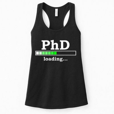 Future Phd Loading Funny Phinished Promotion Gift Womens Tank Top