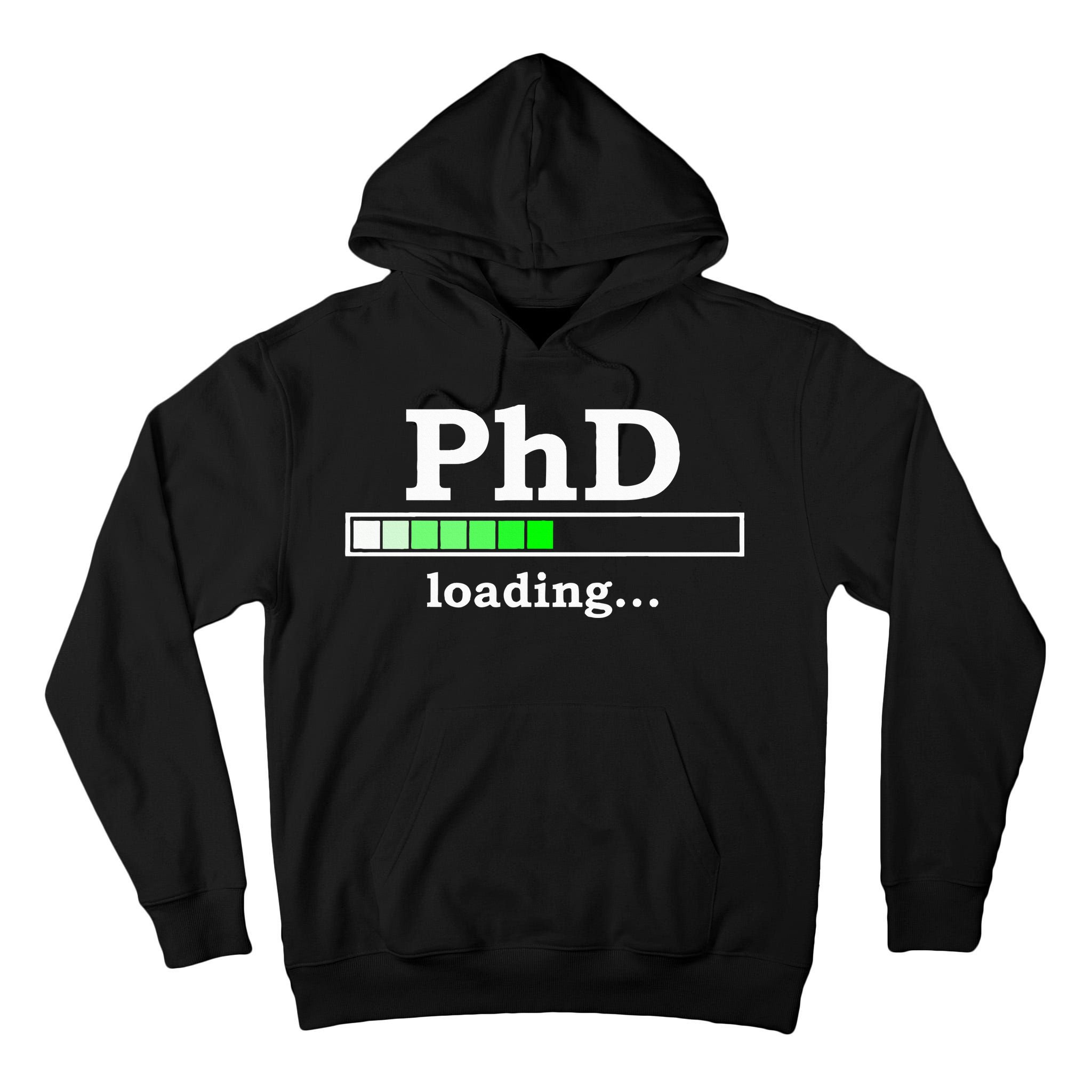 Future Phd Loading Funny Phinished Promotion Gift Tall Hoodie