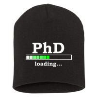 Future Phd Loading Funny Phinished Promotion Gift Short Acrylic Beanie
