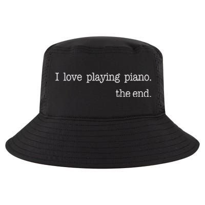 Funny Piano Lover Piano Player Musician Classical Music Cool Comfort Performance Bucket Hat