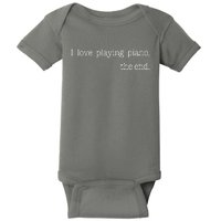 Funny Piano Lover Piano Player Musician Classical Music Baby Bodysuit