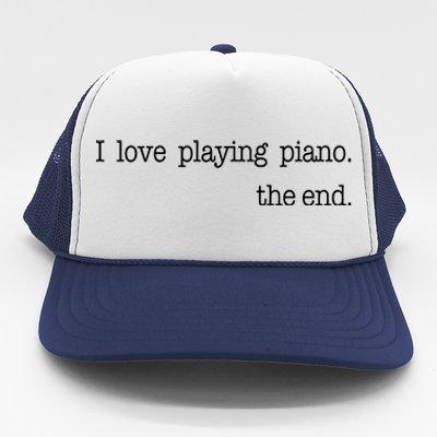 Funny Piano Lover Piano Player Musician Classical Music Trucker Hat