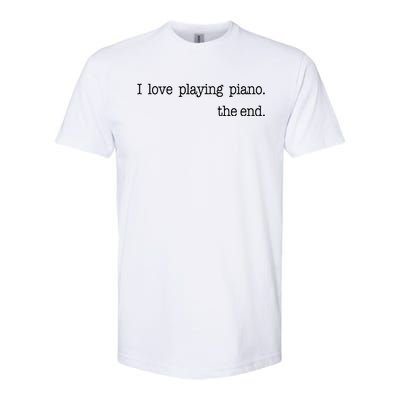 Funny Piano Lover Piano Player Musician Classical Music Softstyle® CVC T-Shirt