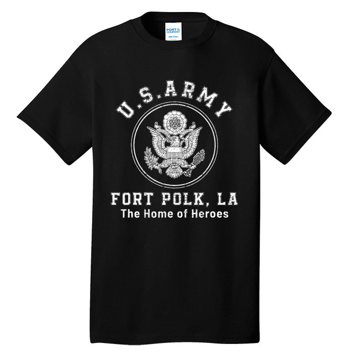 Fort Polk Louisiana Tigerland Tall T-Shirt