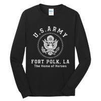 Fort Polk Louisiana Tigerland Tall Long Sleeve T-Shirt