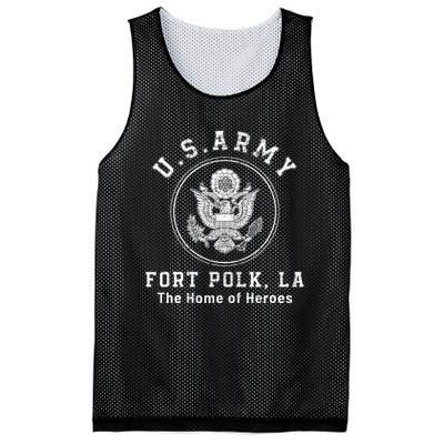 Fort Polk Louisiana Tigerland Mesh Reversible Basketball Jersey Tank