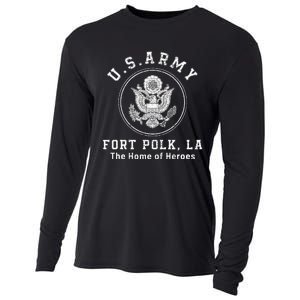 Fort Polk Louisiana Tigerland Cooling Performance Long Sleeve Crew