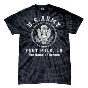 Fort Polk Louisiana Tigerland Tie-Dye T-Shirt