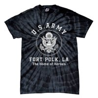 Fort Polk Louisiana Tigerland Tie-Dye T-Shirt