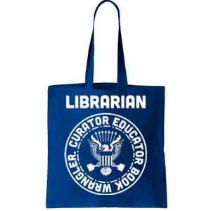 Funny Punk Librarian Gift Great Gift Tote Bag