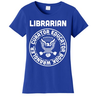 Funny Punk Librarian Gift Great Gift Women's T-Shirt