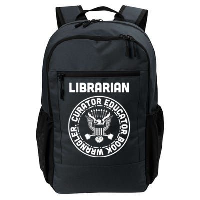 Funny Punk Librarian Gift Great Gift Daily Commute Backpack