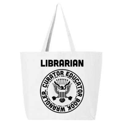 Funny Punk Librarian Gift Great Gift 25L Jumbo Tote