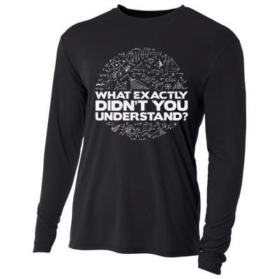 Funny Physics Lover Tee Physics Humor Cooling Performance Long Sleeve Crew