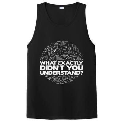 Funny Physics Lover Tee Physics Humor PosiCharge Competitor Tank