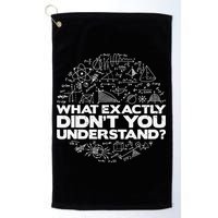 Funny Physics Lover Tee Physics Humor Golf Towel