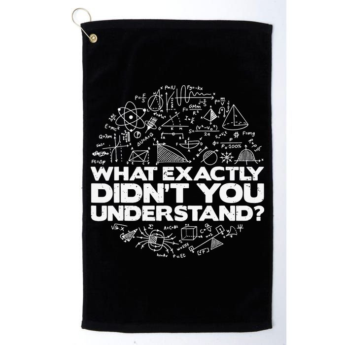 Funny Physics Lover Tee Physics Humor Golf Towel