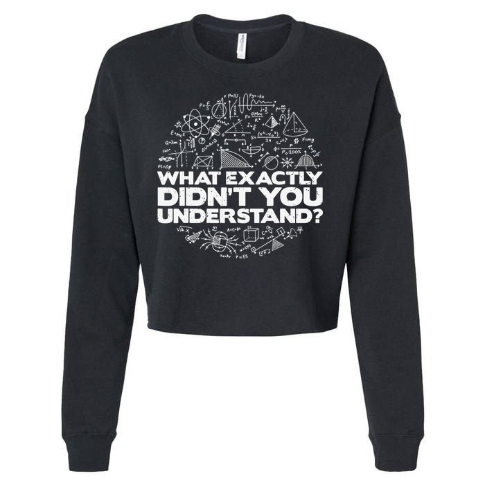 Funny Physics Lover Tee Physics Humor Cropped Pullover Crew