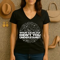 Funny Physics Lover Tee Physics Humor Women's V-Neck T-Shirt