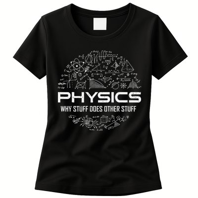 Funny Physics Lover Physics Humor Womens T-Shirt