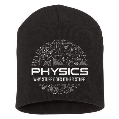 Funny Physics Lover Physics Humor Short Acrylic Beanie