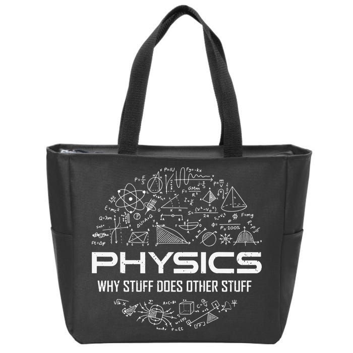 Funny Physics Lover Physics Humor Zip Tote Bag